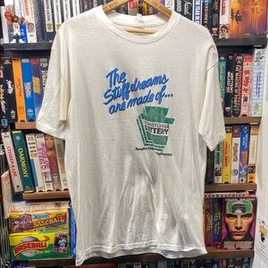 XL PENNSYLVANIA LOTTERY THRASHED Vintage Graphic T-Shirt